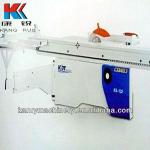 Solid sliding table panel saw