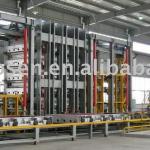 Particle board (PB) hydraulic press machine line