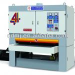 Two head calibrating wide belt sanding machine for wood