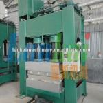 China new type wood tray machine/sawdust tray equipment/wood log pallet pressing machine line
