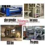 20000~100000m3/year automatic particle board products equipment/osb production line/chipboard production line