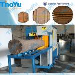Round multi rip raw wood sawing machine