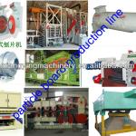 Particle board production line