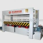 laminating wood veneer hydraulic press machine