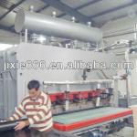 1600T short cycle melamine laminating hot press