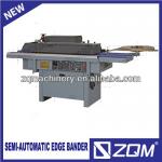 semi-automatic wood edge bander/edge banding machine