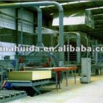 Full automatis particle board production line