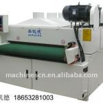 wood grain highlighting wire brushing denibbing Machine-