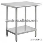 floding stainless steel bench
