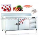 Commercial Stainless Steel Refrigerated Pizza Sandwich Workbench ZB0.25L2
