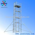 10m single with uprightness aluminum scaffolding