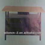 WL-18D220 metal work-bench with wooden worktop