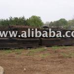 wood used railway sleepers