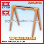 Heavy duty height adjustable sawhorse