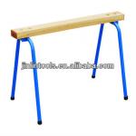 Folding heavy duty wooden saw horse,trestle