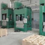 Best price and installation abroad wooden pad making machine