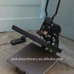 Best price and installation abroad wood pallet press machine