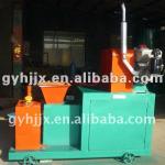Sawdust Briquette Press with diesel engine for fuel-