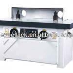 Double spindle shaper wood machine