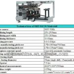 Kitchen cabin furniture machinery