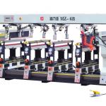 Furniture woodworking six-row drill machinery