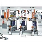 Woodworking Five rows Thru-feed Boring Machine