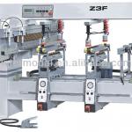 Three rows boring machine