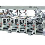 Seven rows thru-feed boring Machine