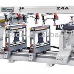 Woodworking four lines boring machine