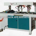 Double line multi spindle wood boring machine