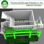 waste wood chip cutter equipment in wood recycling line-