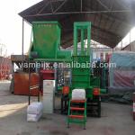 Ideal baler machine for wood shavings and sawdust