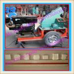 Diesel engine drive log chipper machine/wood branch chipper machine/wood chipper machine 0086 18703680693