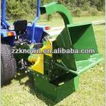 Tractor drive wood chipper machine with 3-point linkage