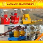 Pellet machine for making wood shavings, wood chips or wood logs