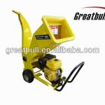 15HP gasoline high speed steel wood edge machine chipper