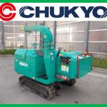 Hitachi HW 400 Used Wood Chips Making Machine in Japan / Small Wood Chipping , Rubber shoe-
