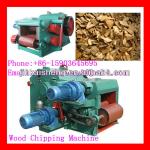 Drum style wood crushing machine