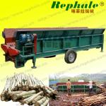 Electric Engine Automatic Double Roller Timber Debarker Machine