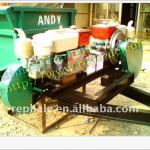 high quality 6meter double roller timber peeling machine-