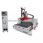 Auto tool changer rotary cnc wood working machine 1325 series