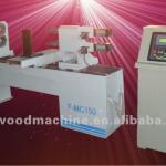 cnc wood turning machine with 2 spindles