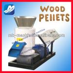Flat die biomass wood pellet machine