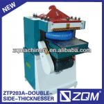 ZTP203A Hi-speed double side wood thickness planer