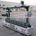 hot and cold glue combine profile wrapping machine