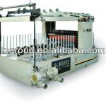 Profile wrapping woodworking machine