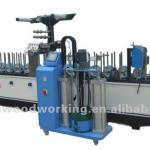 PUR profile wrapping machine for aluminum alloy and plastic-steel
