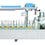 PVC wrapping machine with cold glue