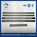 Solid tungsten carbide strips for wood working,metal working,and stone working
