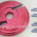 Panel Raising Cutter Head With Changeable Knives For Making Doors
